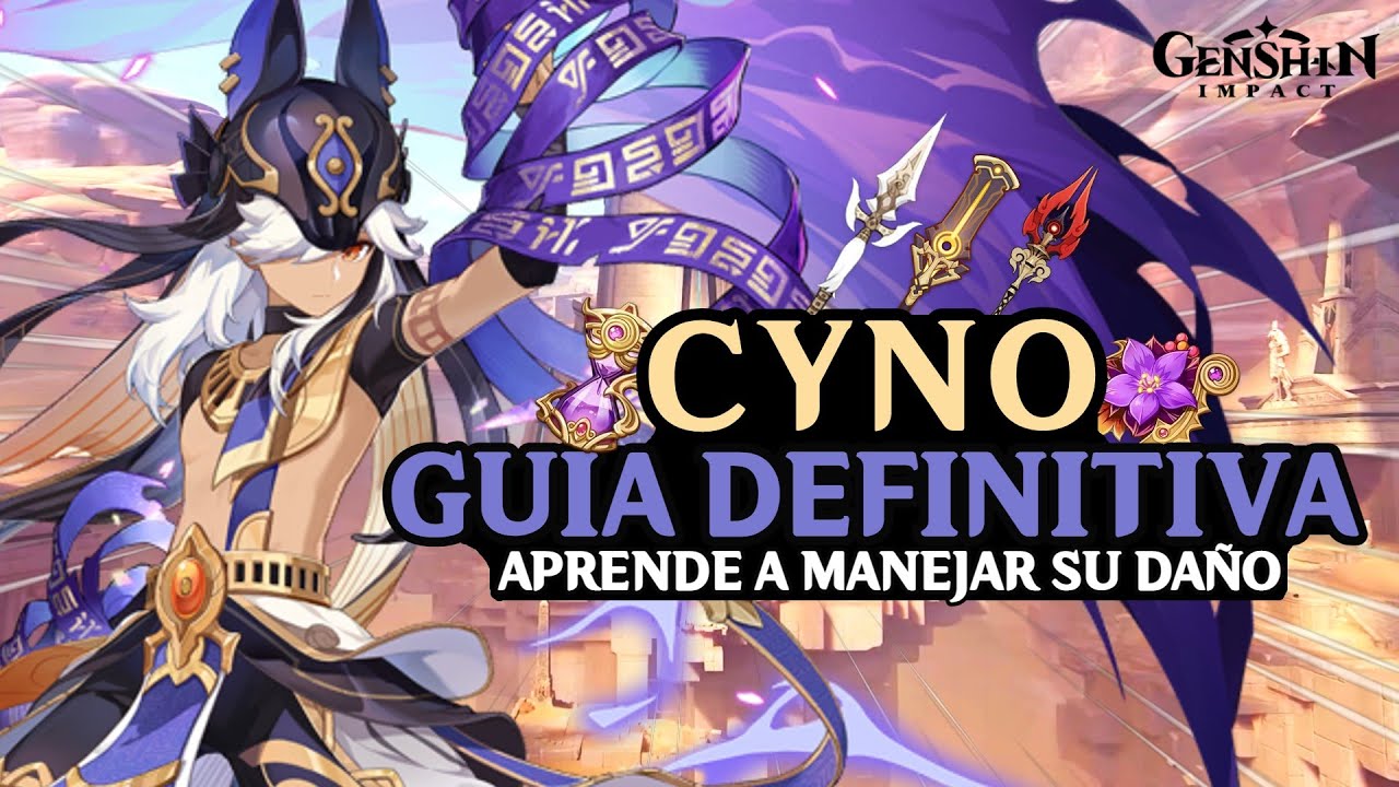 GUIA[3.1]: INFOGRAFO CYNO BUILD Genshin Impact