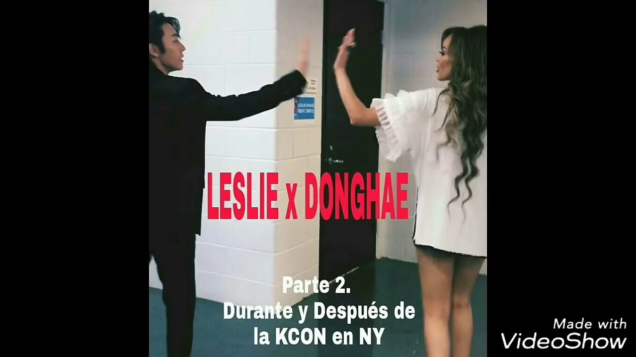 DongHae & Leslie (DongLes) KCON en NY part.2