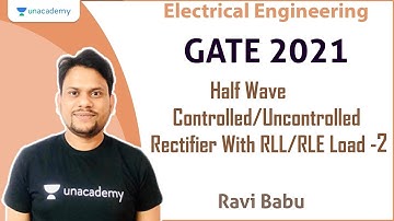 Half Wave Controlled/Uncontrolled Rectifier With RL/RLE Load – 2 | Electrical | Ravi Babu