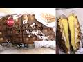 セブンイレブンのメープルのワッフルシフォンケーキを食べました。　#セブンイレブン　#ワッフル　#シフォンケーキ　#メープル