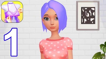 Create Your Style 3D - Gameplay Video Part 1 All Levels 1 - 3 (Android, iOS)