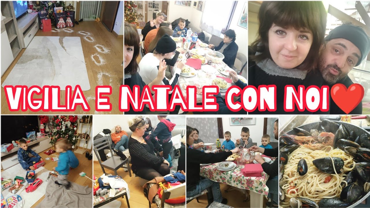 VIGILIA E NATALE CON NOI❤️Babbo natale e i regali❤️