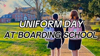 Uniform Day At Boarding School!