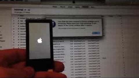 How To Restore iPod Nano 7th Generation To Factory Settings