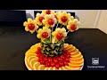 Gaye Holud's  Fruits Decoration /Pineapple Tomatoes Sunflower / গায়ে হলুদের ডেকোরেশন
