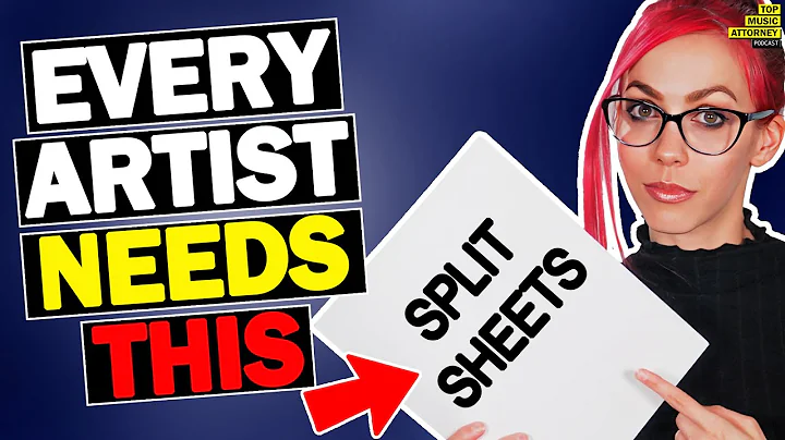 How Split Sheets Work & Why Every Artist And Producer Needs Them