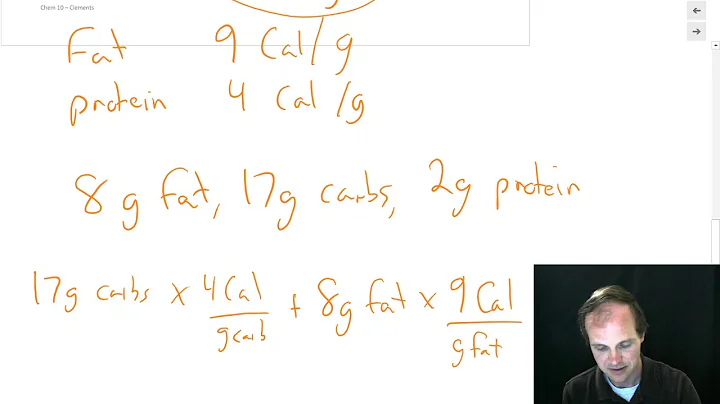 Matter and energy, part 8, food energy