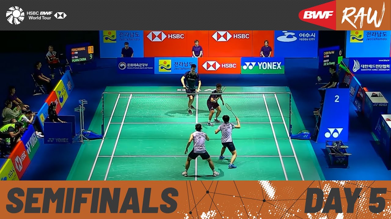 live streaming badminton korea open