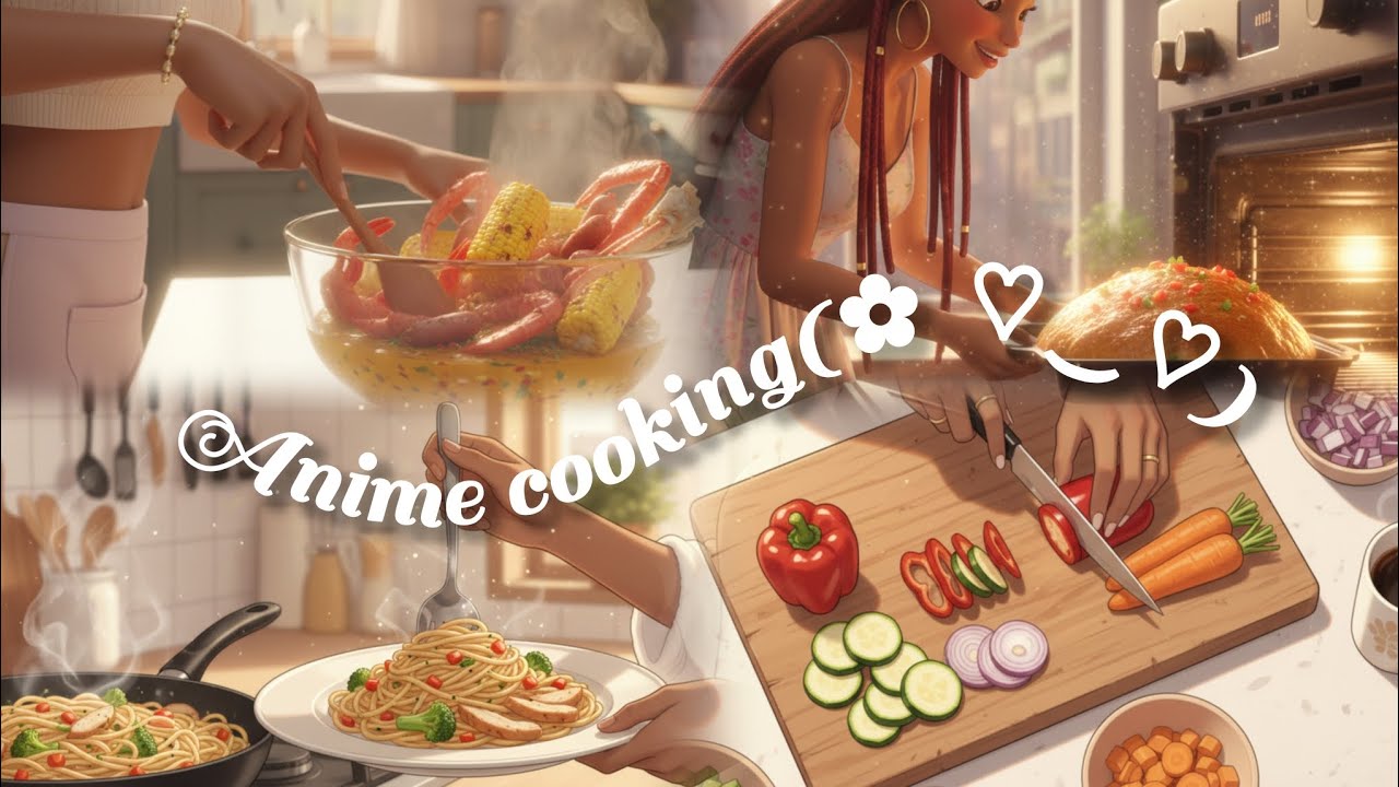 Anime cooking lifestyle. A chef and more.