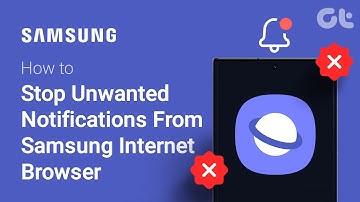 How To Stop Unwanted Notifications From Samsung Internet Browser | GET RID of SPAM From Browser!