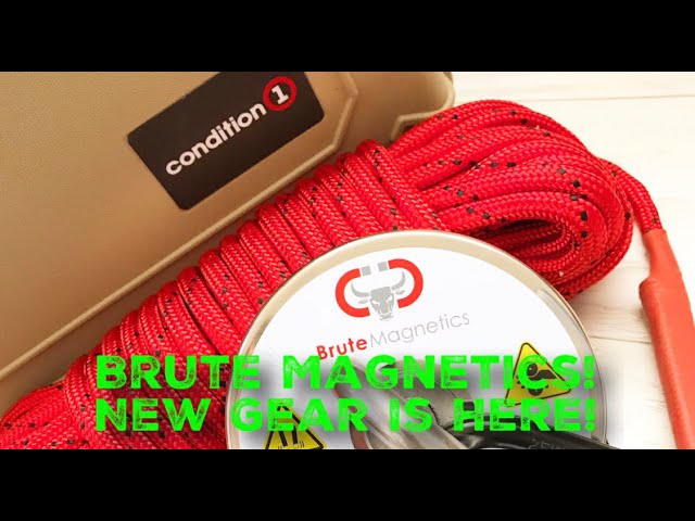 Brute Magnetics Unboxing! New Adventure Gear is HERE! Time for Magnet  Fishing Old Wells in AZ!! 