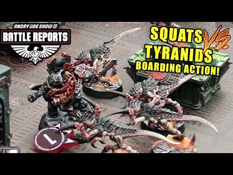 Squats vs Tyranids – Warhammer 40K: Boarding Actions 10th Edition Battle Report!