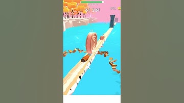 Spiral Roll | All Levels Gameplay (iOS, Android) | #Shorts