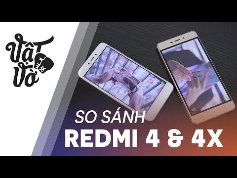 So sánh chi tiết Xiaomi Redmi 4 và Redmi 4X