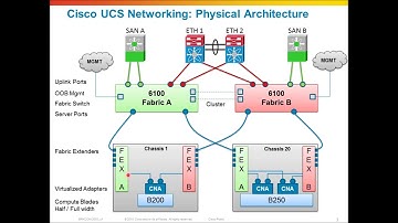 Cisco UCS Networking, Physical network architecture