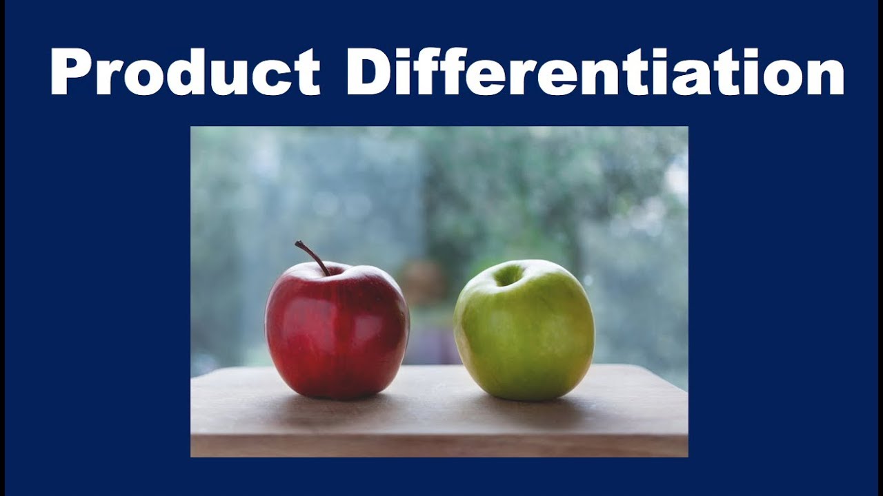 กระบวนการทางการตลาด  Update New  What is Product Differentiation?