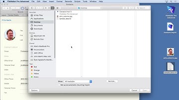 Inserting and Importing in FileMaker