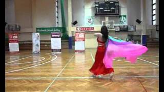 Pokaz Tańca Instruktorki Sylwii Taniec Brzucha