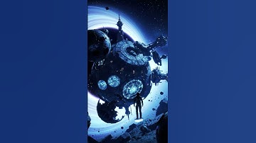 Relic of the Forgotten Orbit#ai #aiart #aifilm #epicspace #scifi #hoverboard #megastructure