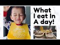 WHAT MY BABY EATS IN A DAY!!!