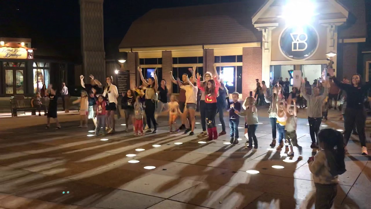 Disney Springs Dancing w/ a group YouTube