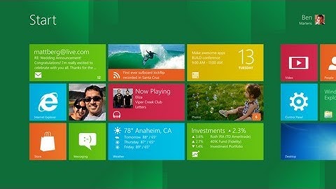 Windows 8 Unveiled