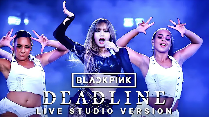 LISA - Intro / New Woman + Rockstar [ Remix ] | DEADLINE TOUR ( Live Studio Version )