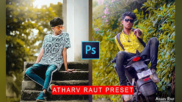ATHARV RAUT preset / atharv raut photo editing tutorial - by Amit editz