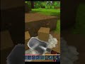 Hytale Filling tree holes with 2 blocks of dirt. #Hytale