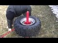 ATV Tire Change - Kenda Bear Claws