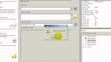 OSIsoft: Example Manual Logger tour run on the pc. v2.2