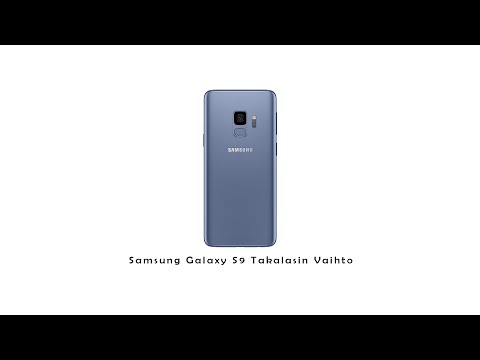 Samsung Galaxy S9 Takalasin Vaihto