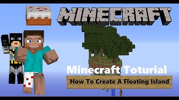 ★Minecraft Tutorial★How To Create A Floating Island★
