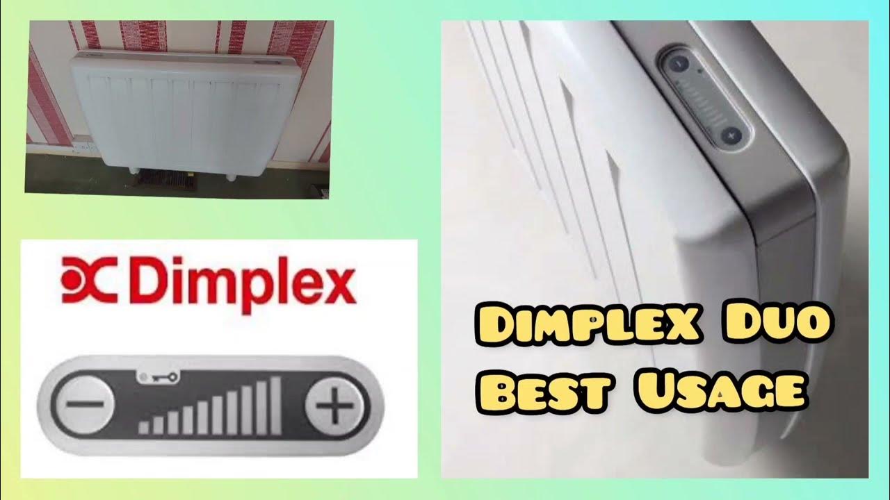 Best Usage Dimplex Duo Heat Night Storage Heater controls YouTube
