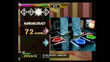Kon - SP-Trip Machine (Jungle Mix) [Expert] AAA#175 - Perfect Full Combo on DDR X (PS2, Japan)
