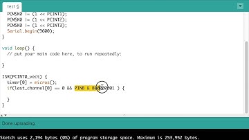 Reading PWM Receiver Signal Using Arduino with Interrupt - Part 2