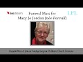 Funeral mass for mary jo jordan ne purcell live from saint abbans church doonane at 2pm