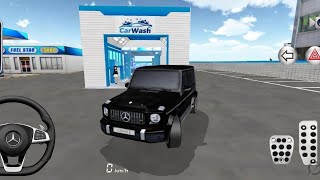 New black g wagon on car wash Station | 3D-DRIVING-CLASS-2 | NEW-GAME-2026  screenshot 3