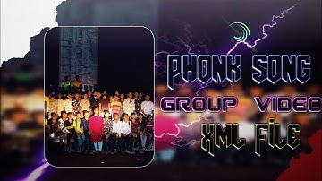 PHONK SONG💀|| GROUP XML FILE 🥂|| TRENDING SONG✨🥂