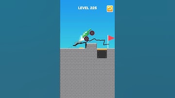 Draw Bridge Puzzle Game Level 225 #shorts