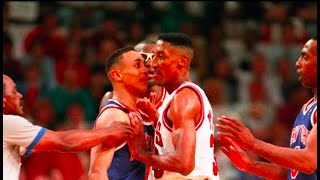 Bulls vs Knicks Heated Moments (1993 ECF)