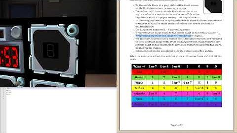 KTANE - How to - The Hidden Value