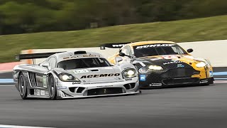 Endurance Racing Legends 2019 at Circuit Paul Ricard: DBR9 GT1, Saleen S7-R, 458 GTE, 908 HDi V8