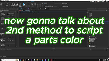 {Roblox studio}| | How to script colors | basic scripting series ep 2