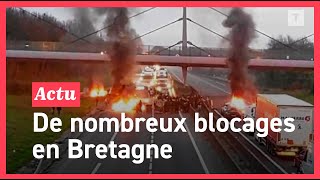 Réforme des retraites : rocades et dépôts pétroliers bloqués à Rennes et Lorient