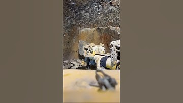Tunnelling through rock is a crucial component of modern infrastructures. #jumbodrill #drilling