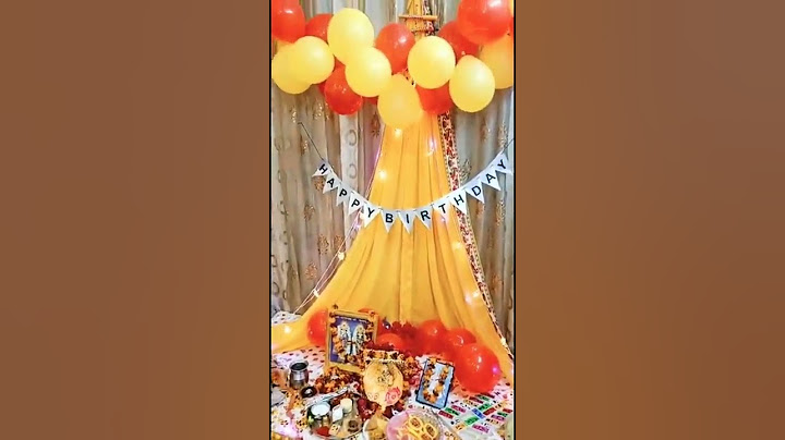 First Birthday celebration of laddu Gopal ji(Keshav)🥳🥳🙏🙏🎂🎉#birthday decoration#Bhajan Sandhya