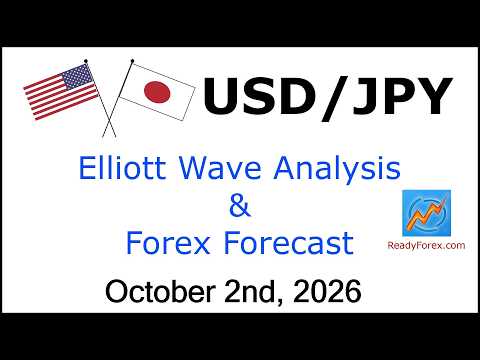 Analisis Elliott Wave USD JPY | Prakiraan Forex | 2 Oktober 2026 | Analisis USDJPY Hari Ini