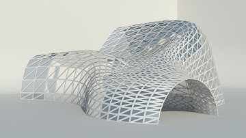 [Sketchup Tutorial] Example how to use extrude tools - extrude edge by rails to lattice