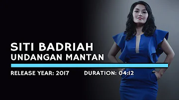 Siti Badriah - Undangan Mantan (Lyric)